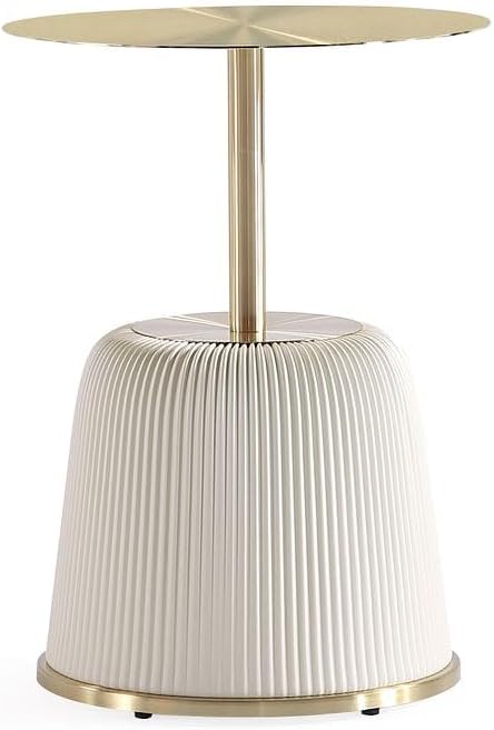 Manhattan Comfort Anderson Modern 15.75" Round End Tables 1.0 - Image 9