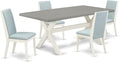 East West Furniture X097LA015-5 5 Piece Kitchen Table Set by EastWestFurniture