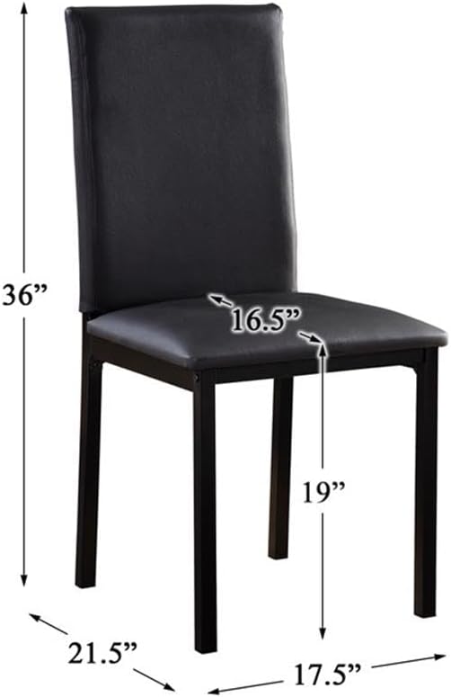 Homelegance Tempe PU Upholstered Dining Chair - Image 3