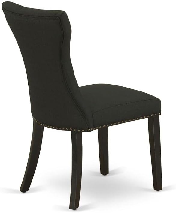 East West Furniture GAP1T24 Gallatin Parsons Dining Chairs - Image 7