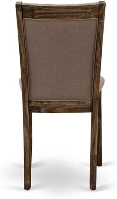 East West Furniture X797MZ748-9 9 Piece Dining Room Table Set Includes a - Image 3