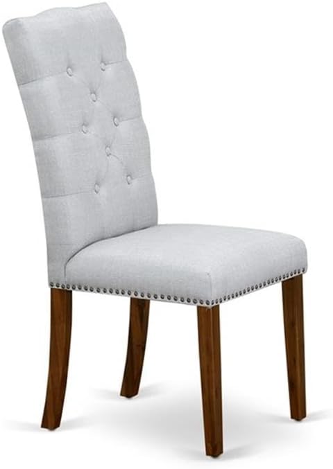 East West Furniture DLEL3-AWA-05 3 Piece Kitchen Table & Chairs Set Consist of - Image 8