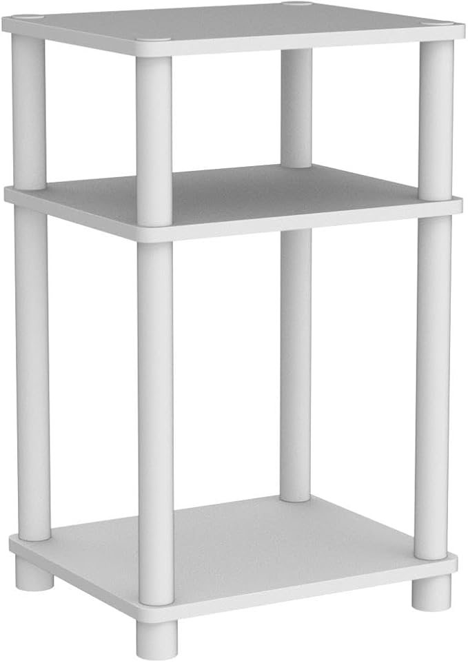 Furinno Just 3-Tier Turn-N-Tube End Table / Side Table / Night Stand / Bedside - Image 5
