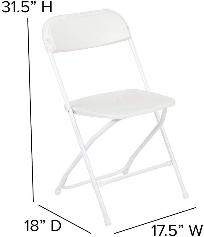 Flash Furniture Hercules Series Plastic Folding Chairs - Image 3