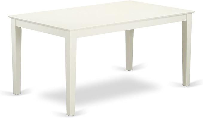 East West Furniture CAAB7-LWH-02 7 Piece Dining Room Furniture Set Consist of a - Image 5
