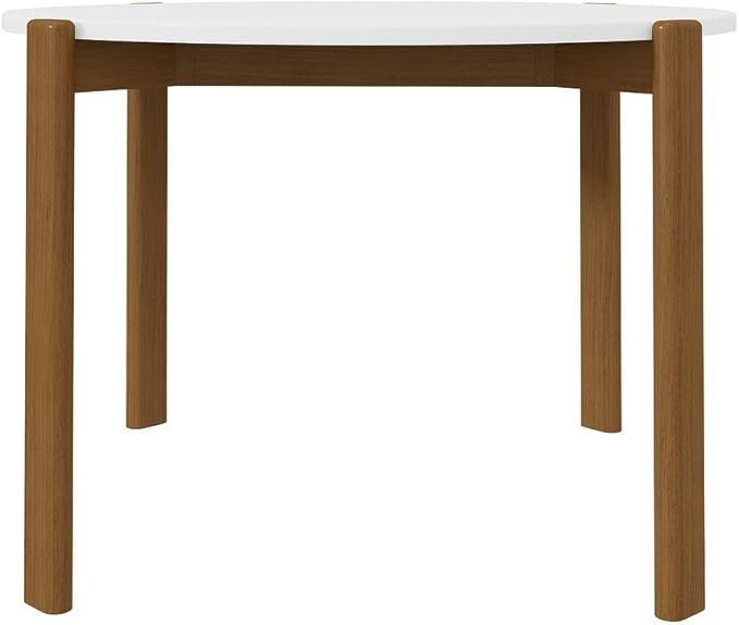 Manhattan Comfort Gales 46-Inch Mid Century Modern Round Dining Table - Image 8