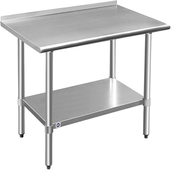 ROCKPOINT Stainless Steel Table by ROCKPOINT
