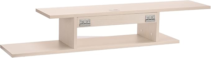 Floating TV Stand, Wall Mounted Floating Media Shelf Organizer Entertainment - Image 4