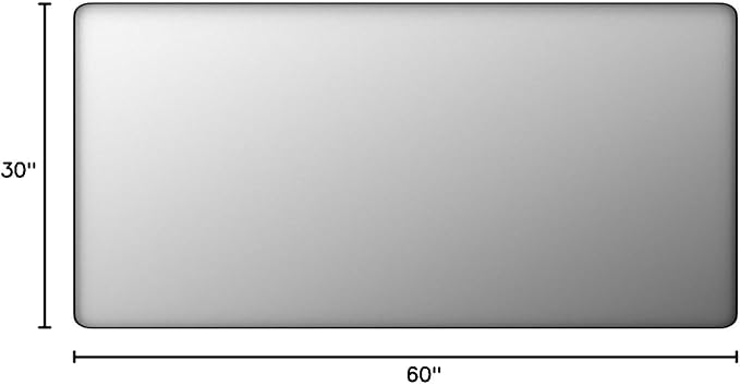 60x30 Black Framed Bathroom Mirror - Image 9