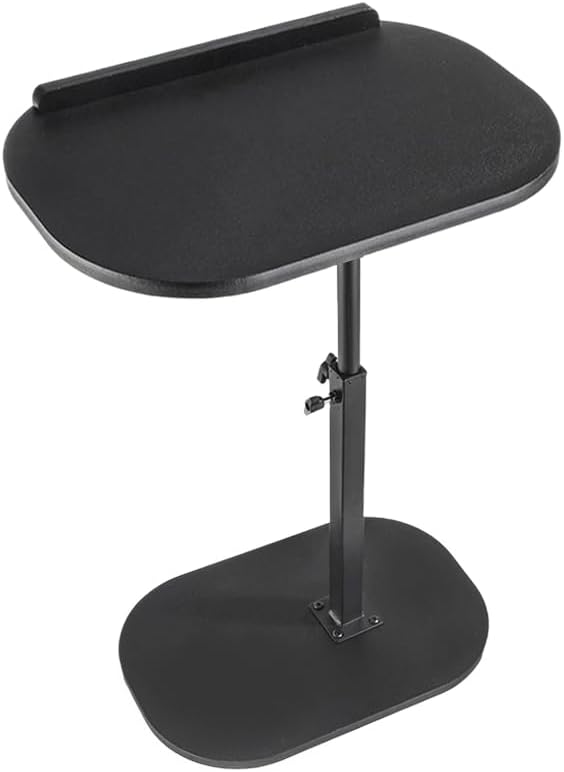 Comeon C-Shaped Tv Tray Pedestal Side Table, End Table Adjustable Height in by Comeon