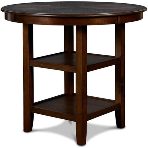 New Classic Furniture Gia 5-Piece Round Counter Height Set - Image 4