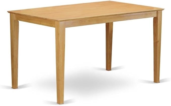 East West Furniture CAPU5H-OAK-W 5 Piece Counter Height Pub Set Includes a - Image 3