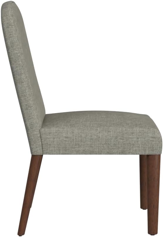 HomePop Rounded Back Upholstered Dining-Chair - Image 5
