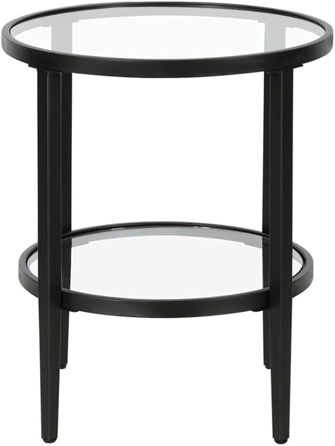 Henn&Hart 20" Wide Round Side Table - Image 5