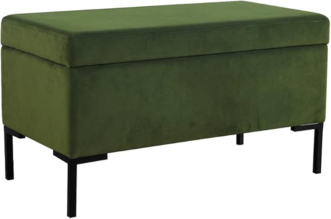 HomePop Upholstered Storage Bench by HomePop