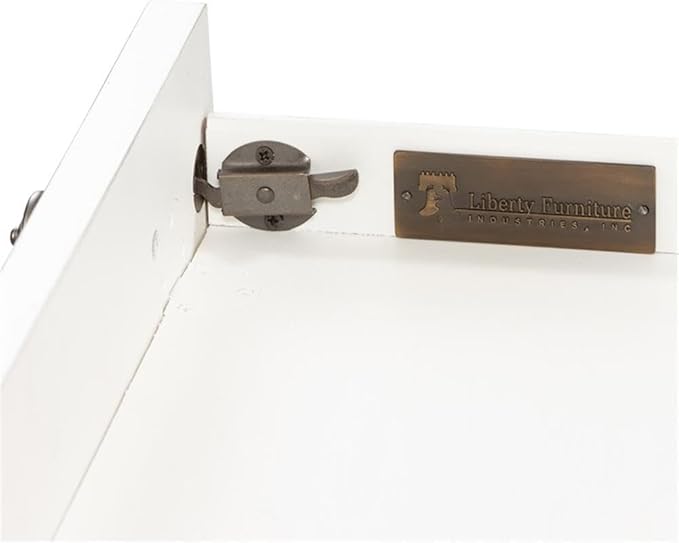 Liberty Furniture Industries Magnolia Manor Lift Top Writing Desk, W56 x D28 x - Image 5
