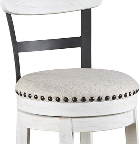Signature Design by Ashley Valebeck 30" Modern Swivel Pub Height Barstool - Image 14