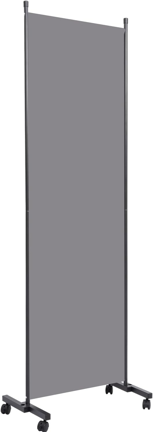 Room Divider Portable 22'' Partition Room Dividers and Folding Privacy Screens by HOMSCREENER