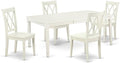 East West Furniture DOCL5-LWH-W 5 Piece Dining Table Set by EastWestFurniture