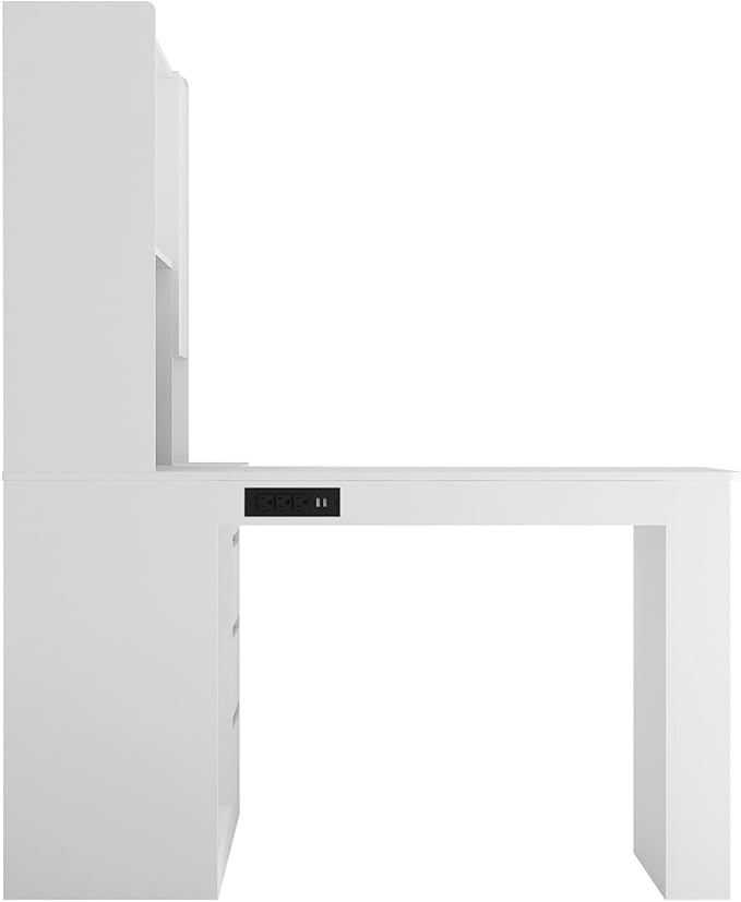 KEIKI L Shaped Home Office Desks - Image 7