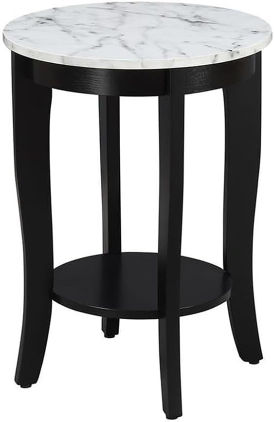 Convenience Concepts American Heritage Round End Table by ConvenienceConcepts