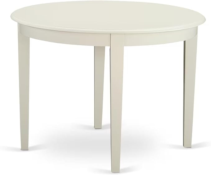 East West Furniture BOAD5-LWH-LC 5 Piece Dining Room Furniture Set Includes a - Image 3