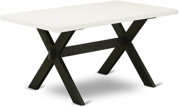 East West Furniture XT626 X-Style Mid-Century Modern Dining Table by EastWestFurniture