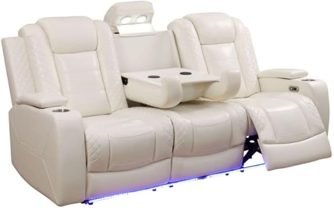 Electric Power Recliner Sofa Living Room Furniture, Comfy Home Theater by Unknown