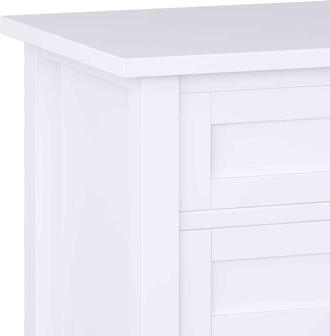 SIMPLIHOME Warm Shaker SOLID WOOD 24 Inch Wide Transitional Bedside Nightstand - Image 9