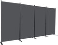 Room Divider, 4 Panel Folding Privacy Screens by CHOSENM