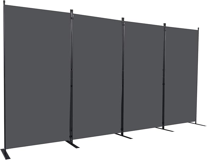Room Divider, 4 Panel Folding Privacy Screens by CHOSENM
