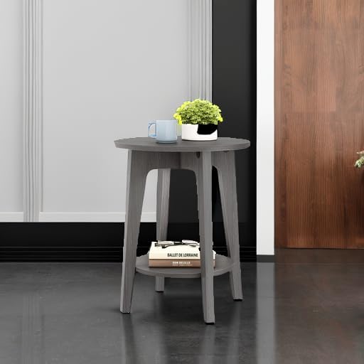 VASAGLE Side Table, Small Round End Table - Image 6