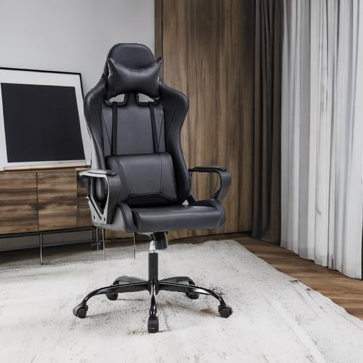 BestOffice Gaming Chair Office Chair Ergonomic Desk Chair Racing Style Gaming - Image 2