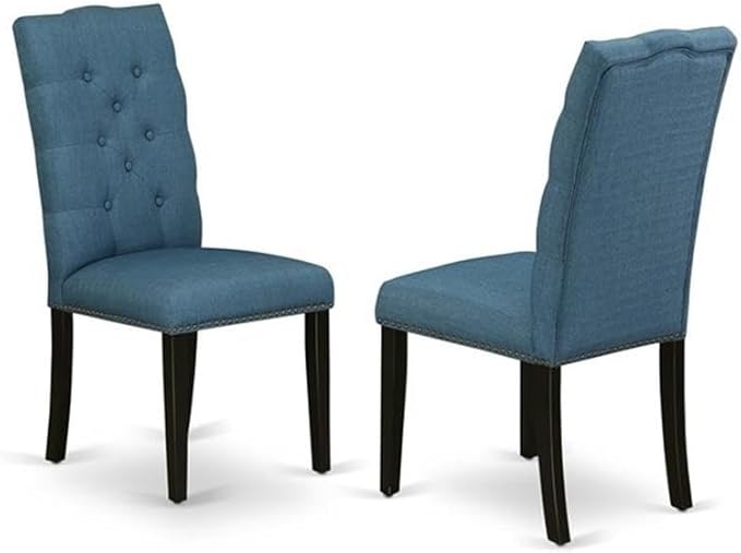 East West Furniture X677EL121-5 5 Piece Modern Dining Table Set Includes a - Image 4