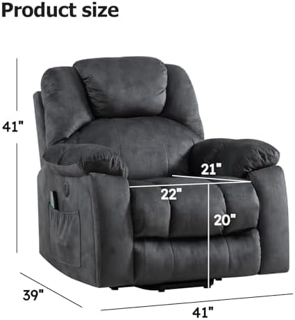 Phoenix Home Large Power Lift Recliner - Image 2
