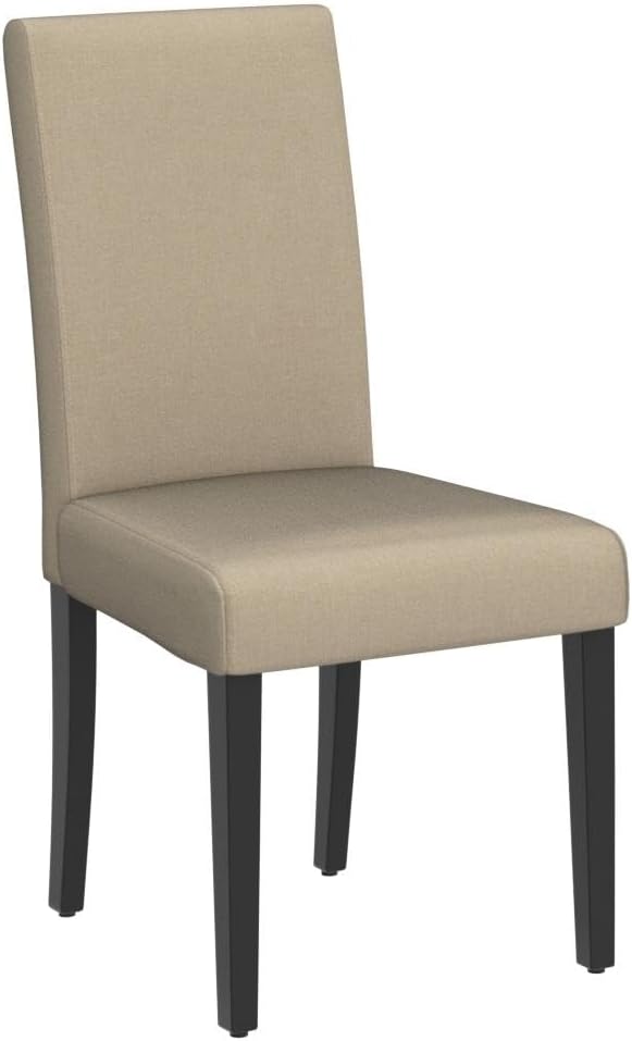 Yaheetech Dining Chairs Set of 4 Fabric Parson Upholstered Kitchen Chairs - Image 4