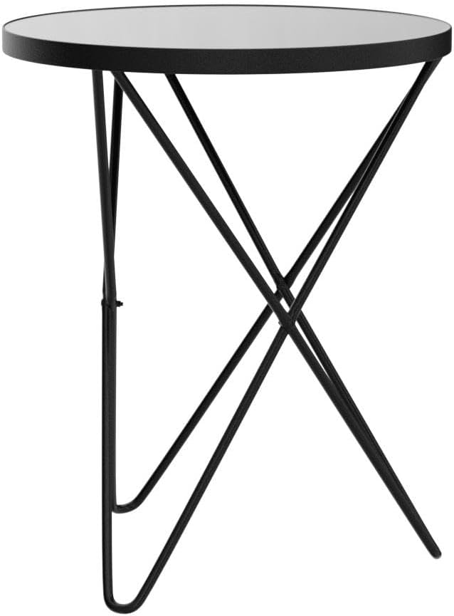 HLR Modern Round Side Table Set of 2, End Table - Image 6