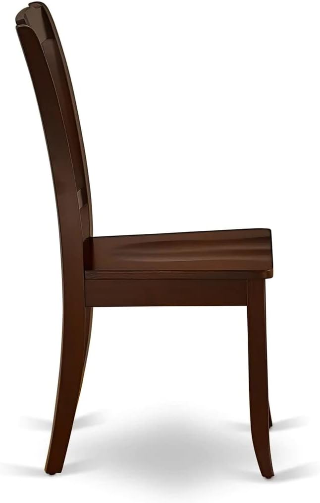 East West Furniture MZDA5-MAH-W 5 Piece Kitchen Table & Chairs Set Includes a - Image 12