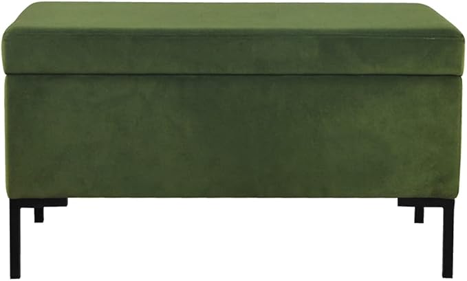 HomePop Upholstered Storage Bench - Image 4