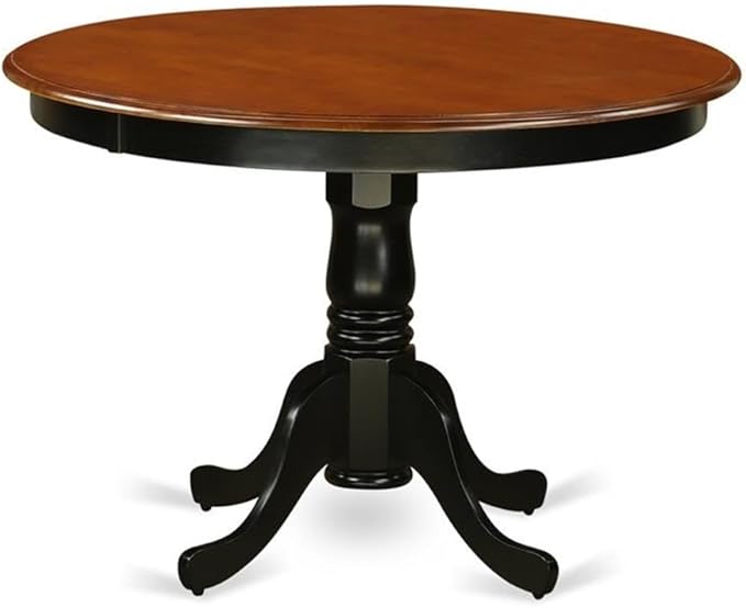 East West Furniture HLWE5-BCH-W 5 Piece Modern Dining Table Set Includes a - Image 3