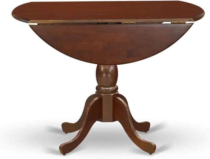 East West Furniture DMIP5-MAH-C 5 Piece Kitchen Table & Chairs Set Includes a - Image 7