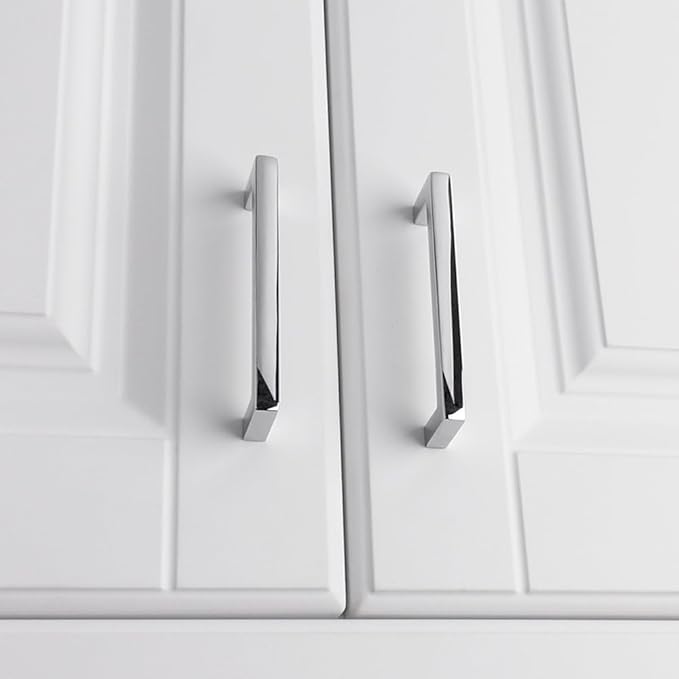 KOOFIZO 30-Pack Solid Square Bar Cabinet Handle - Image 4