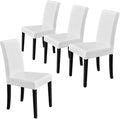 Yaheetech Dining Chairs Set of 4 PU Leather Upholstered Parsons Dining Chairs by Yaheetech