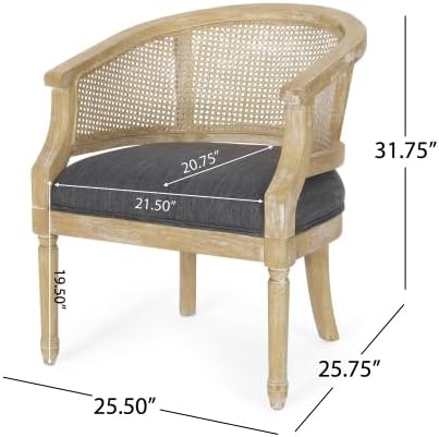 Ball & Cast Accent Chair French Country Lounge Living Room Chairs - Image 2