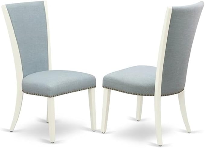 East West Furniture X077VE215-6 6 Piece Dining Table Set Contains a Rectangle - Image 4