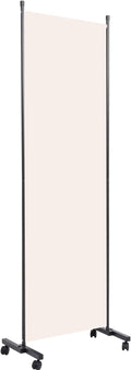 Room Divider Portable 22'' Partition Room Dividers and Folding Privacy Screens by HOMSCREENER