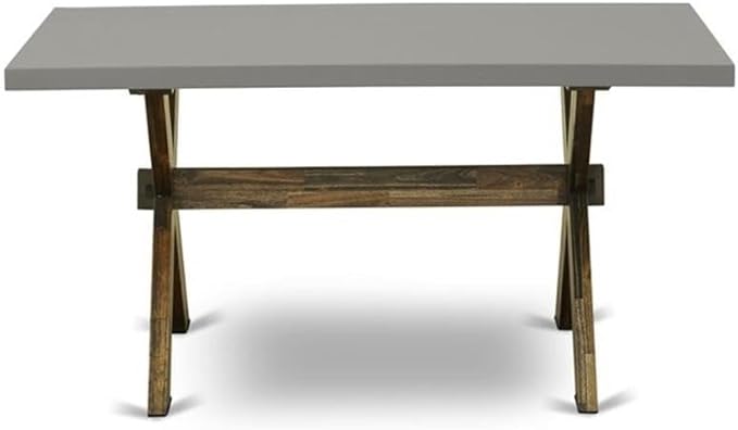 East West Furniture XT796 X-Style Dining Room Table - Image 3