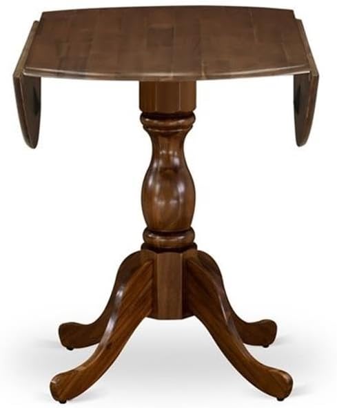 East West Furniture DLMZ5-AWN-04 5 Piece Kitchen Table Set - Image 9