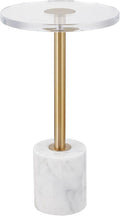 LIKENOW Furniture Acrylic Side Table, Office | Modern Nightstand by LIKENOW