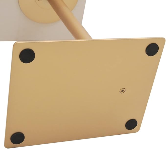 C Shaped End Table Snack Side Table - Image 6